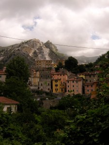 Torano, Italy below the Quarries of the Alpi Apuani
